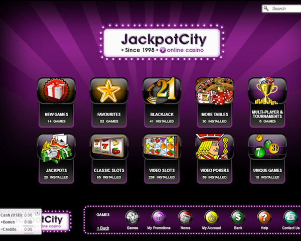 Jackpot City Screenshot