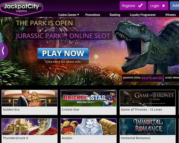 Jackpot City Screenshot