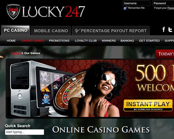 Lucky247 Screenshot