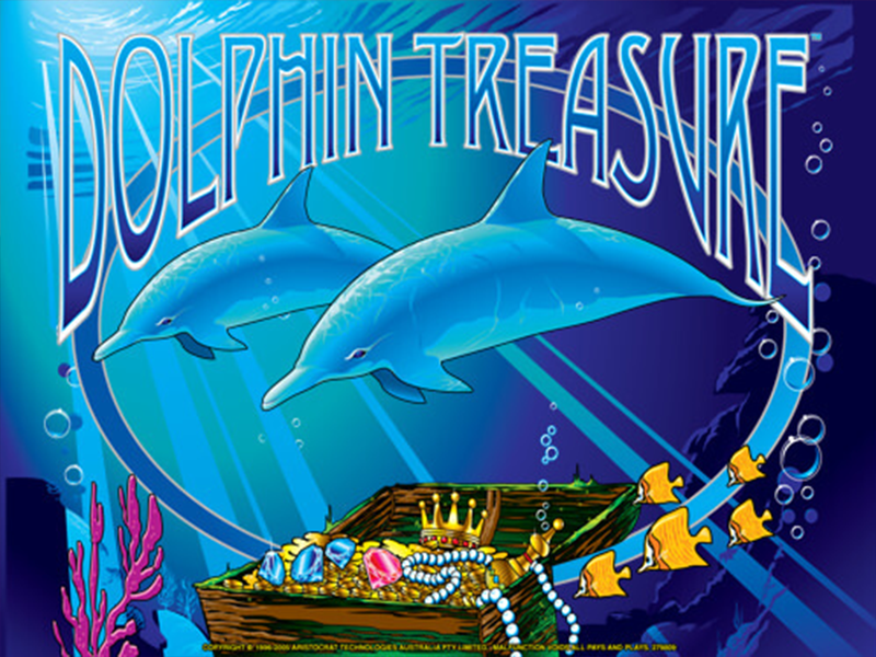 dolphin treasure игровой автомат