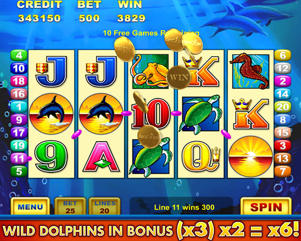 Dolphin Treasure screenshot