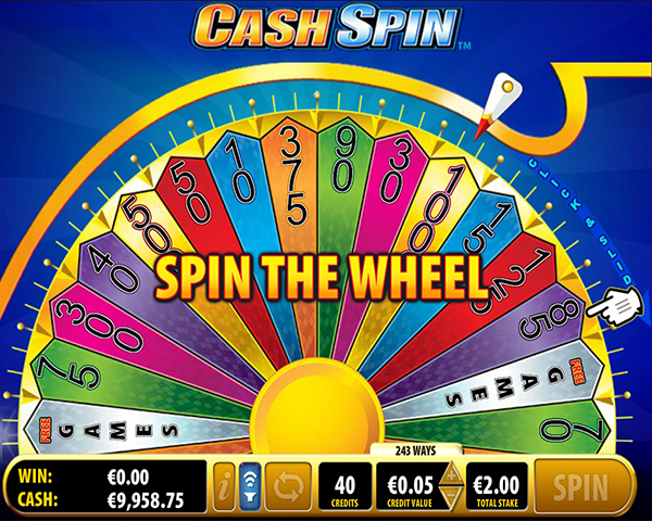 Spin the wheel win cash