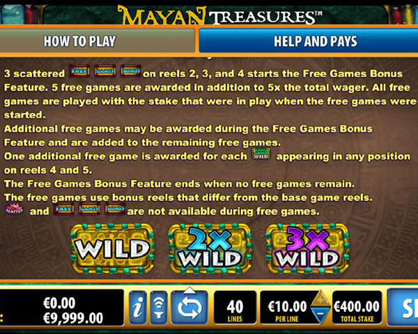 Mayan Treasures screenshot