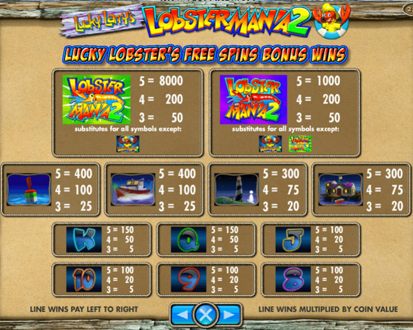 Lobstermania 2 screenshot