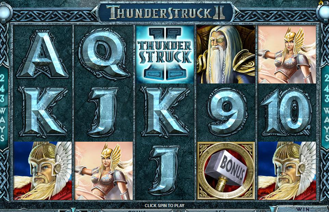 Thunderstruck II Gameplay Thunderstruck II Gameplay