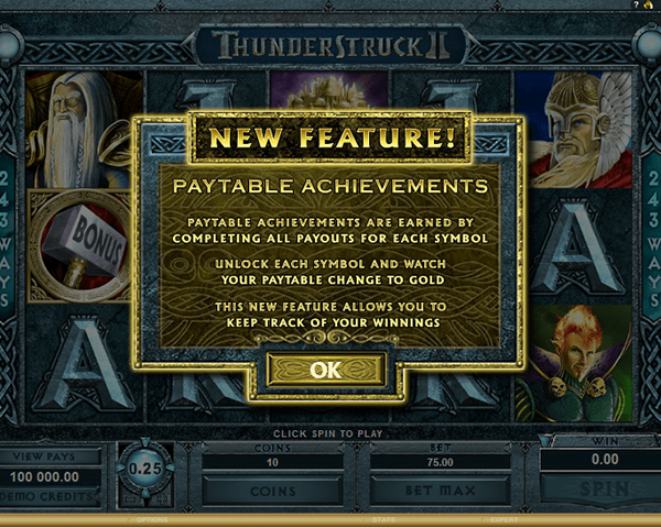 Thunderstruck II screenshot