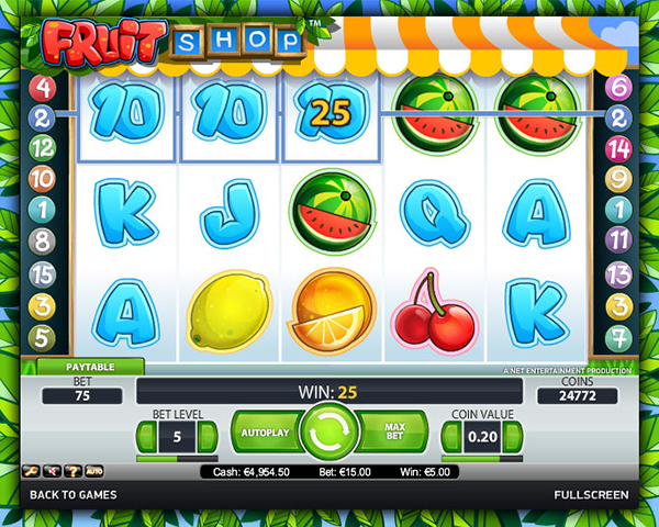 Fruit Shop screenshot