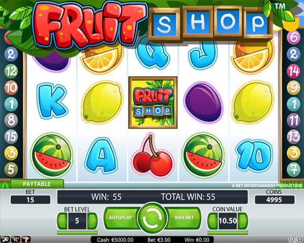 Fruit Shop screenshot