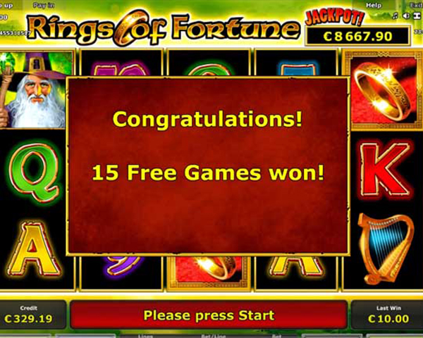 Rings of Fortune screenshot