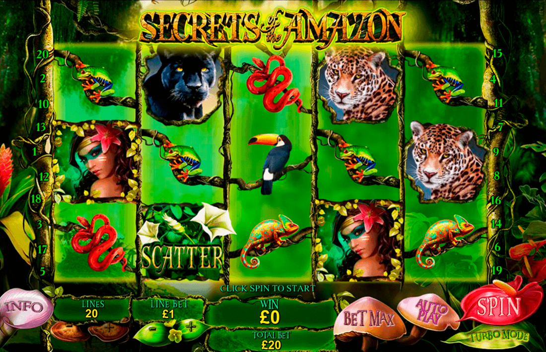 Secrets of The Amazon Gameplay Secrets of The Amazon Gameplay
