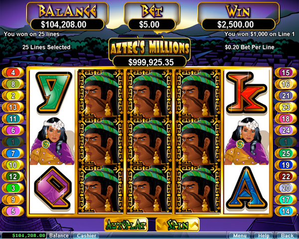 Aztec's Millions screenshot