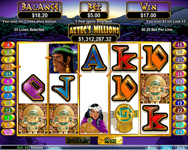 Aztec's Millions screenshot