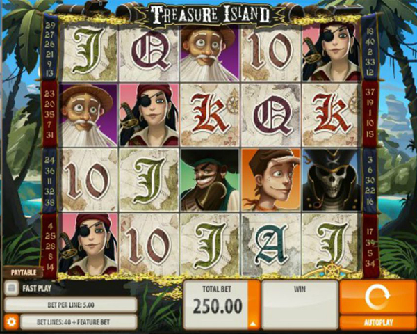 Treasure Island screenshot